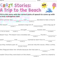 Fill in the Blanks Story: Beach