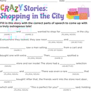 Fill in the Blanks Story: Shopping