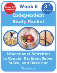 Third Grade Independent Study Packet - Week 8