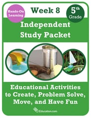 Fifth Grade Independent Study Packet - Week 8
