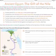 Ancient Egypt: The Gift of the Nile