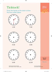 Tick Tock: Learning to Tell the Time