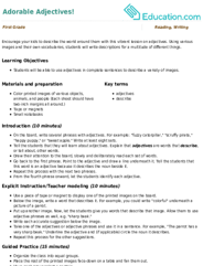 Adorable Adjectives!