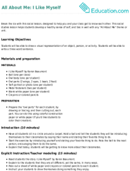 All About Me: I Like Myself