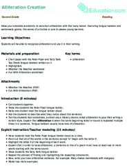 Alliteration Creation