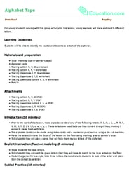 Alphabet Tape