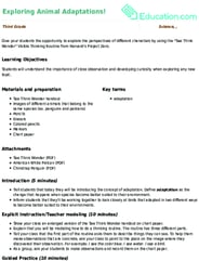 Exploring Animal Adaptations!