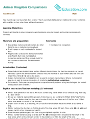 Animal Kingdom Comparisons