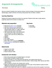 Argument Arrangements