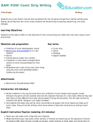 BAM! POW! Comic Strip Writing