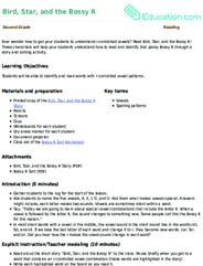 Bird, Star, and the Bossy R