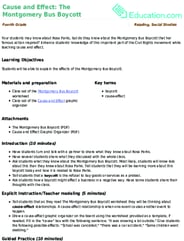 Cause and Effect: The Montgomery Bus Boycott