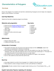 Characteristics of Polygons