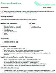 Classroom Directions