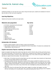 Colorful St. Patrick's Day