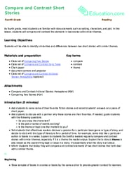 Compare and Contrast Short Stories