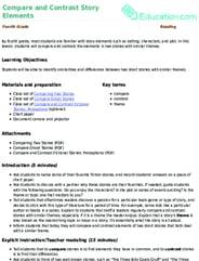 Compare and Contrast Story Elements