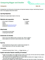 Comparing Bigger and Smaller