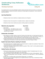 Constructing Crazy Halloween Sentences