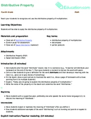 Distributive Property