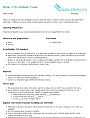 Dive Into Context Clues