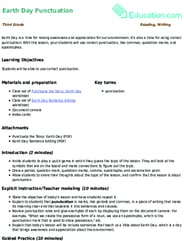 Earth Day Punctuation