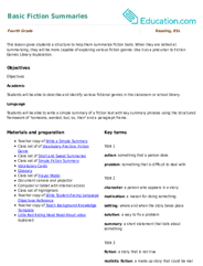 Basic Fiction Summaries
