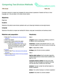 Comparing Two Division Methods