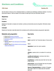 Elections and Conditions