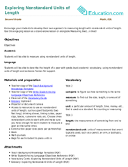 Exploring Nonstandard Units of Length