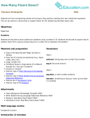 How Many Floors Down?