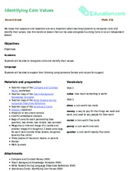 Identifying Coin Values