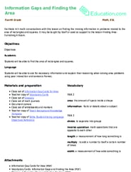 Information Gaps and Finding the Area