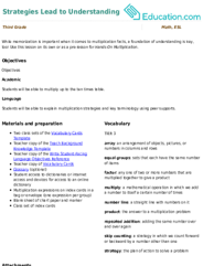 Strategies Lead to Understanding