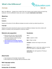 What's the Difference?