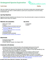 Endangered Species Exploration