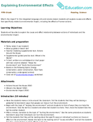 Explaining Environmental Effects