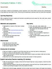 Fantastic Fables: 5 W's