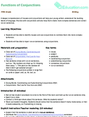 Functions of Conjunctions
