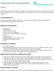 Getting Around: Transportation