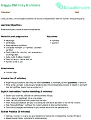 Happy Birthday Numbers