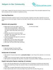 Helpers in Our Community