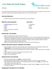 I Can Make the Earth Happy