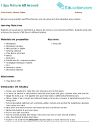 I Spy Nature All Around