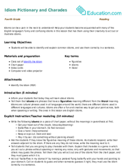Idiom Pictionary and Charades