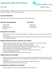 Interacting With Plural Nouns