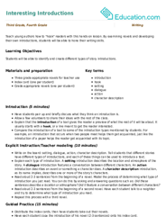 Interesting Introductions