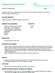 Comparing Tall and Short