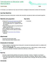 Introduction to Division with Remainders