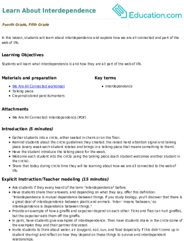 Learn About Interdependence
